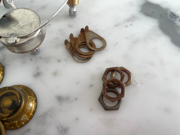 Complete Hardware Set Featuring Rewind Electrics Pickups