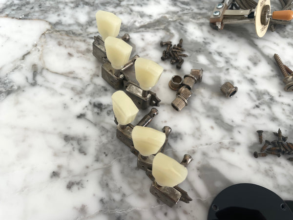 Complete Hardware Set Featuring Rewind Electrics Pickups