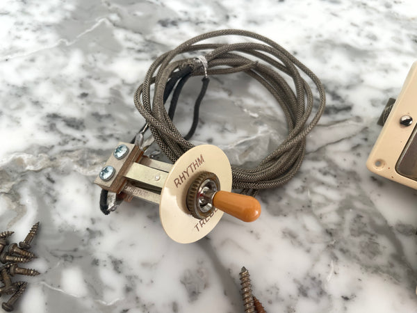 Complete Hardware Set Featuring Rewind Electrics Pickups