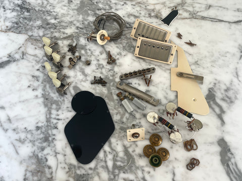 Complete Hardware Set Featuring Rewind Electrics Pickups